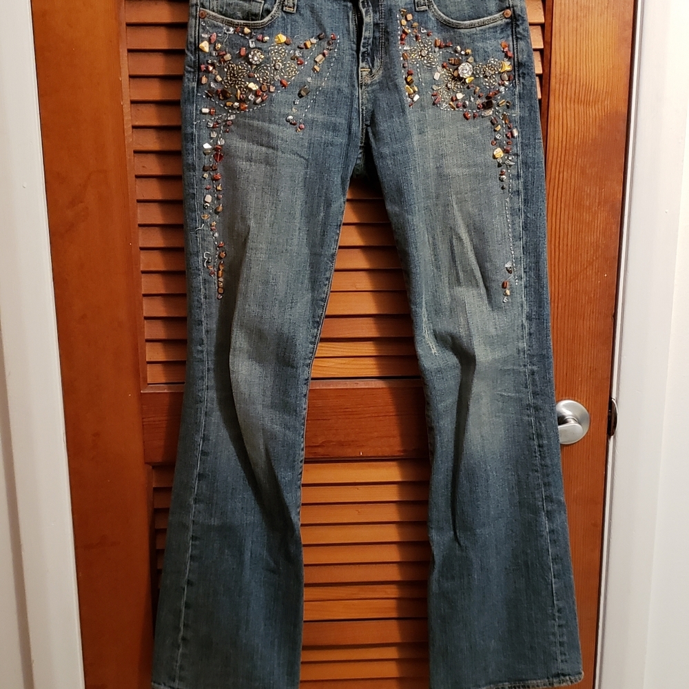 Vertigo Paris beaded jeans